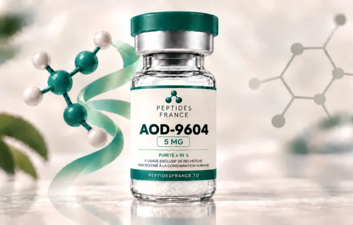 AOD-9604 (flacon 5 mg) : protocole de dosage